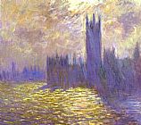 Claude Monet Houses of Parliament London painting